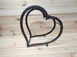 Firewood storage basket, Firewood rack Heart, Metal basket for firewood, Fireplace basket, Storage basket, Wrought iron baskets