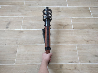 Handmade Iron Torch Candle Holder: Medieval Wall Sconce