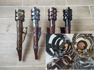 Handmade Iron Wall Sconce Candle Holder: Medieval Torch Style
