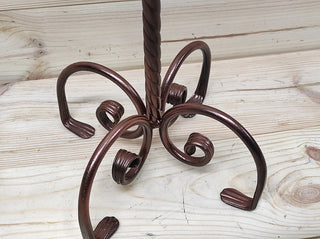 Hand Forged Fireplace Tools Set: Poker, Tongs, Shovel & Broom