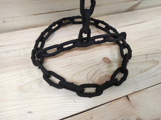 Handmade Beech Wood Table: Forged Iron Base, Bedside Plant Stand