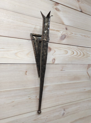 Metal candle holder, iron candle holder, torch candles, wall sconce candle, handmade candlestick