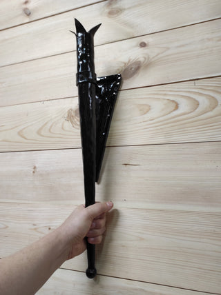 Handmade Forged Iron Wall Sconce Candle Holder: Medieval Torch