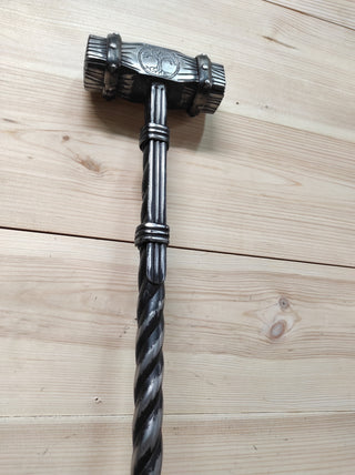 Walking Stick, walking cane, Metal cane, Forget stick, hammer, iron gift