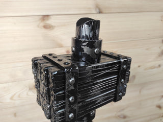 Hand Forged Wrought Iron Viking Hammer: Decorative Thor Hammer