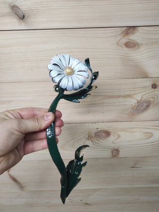 Door handle, metal handle, Flower door handle, Daisy