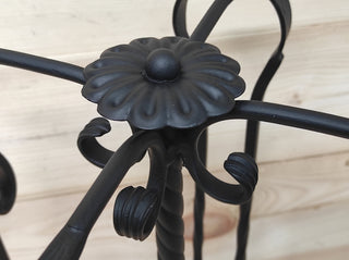 Hand Forged Fireplace Tools Set with Stand