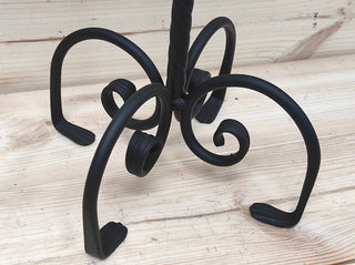 Hand Forged Fireplace Tools Set with Stand