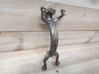 Hand Forged Dog Door Handle: Metal Barn Door Hardware
