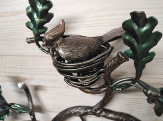 Hand Forged Fireplace Tools Set: Poker, Shovel, Broom