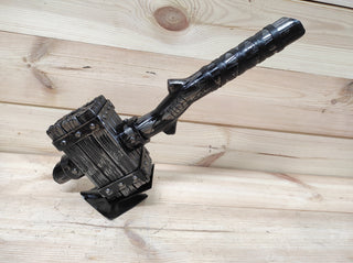 Hand Forged Wrought Iron Viking Hammer: Decorative Thor Hammer