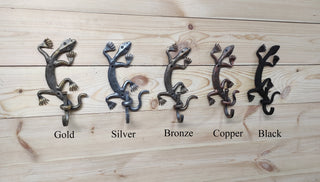 Wall Hook, forged hook, metal hook, clothes hook, handmade hook, lizard hook