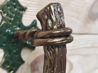 Hand Forged Barn Door Handle: Rustic Metal Hardware