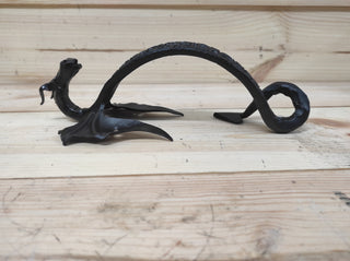 Barn door handle, Dragon door handle