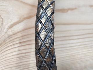 Hand Forged Snake Door Handle: Metal Barn Door Pull
