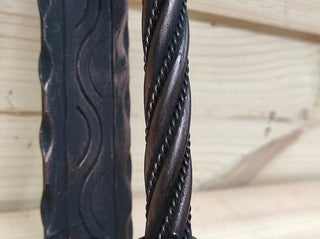 Hand Forged Iron Door Handle: Rustic Barn Door Decor