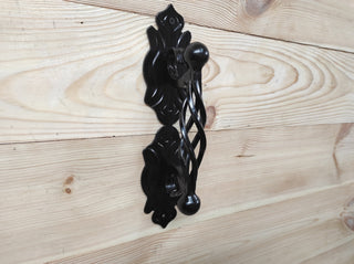 Door handle, Black metal door handle, Barn door handle, Forged iron door handles, Wrought iron door pull