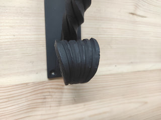 Hand Forged Horse Door Handle: Wrought Iron Barn Decor