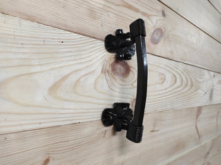 Door handle, Black metal door handle, Barn door handle, Forged iron door handles, Wrought iron door pull