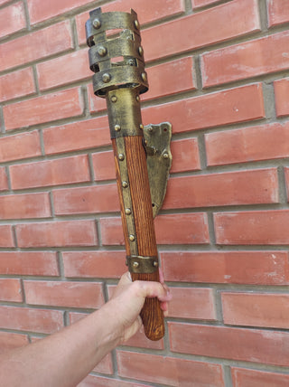 RESERVED FOR N. Wall sconce torch, Viking sconce torch
