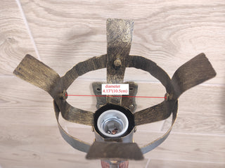 Hand Forged Wrought Iron Wall Sconce: Viking Medieval Torch Lantern