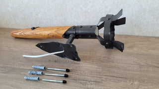Hand Forged Wrought Iron Wall Sconce: Medieval Viking Torch Lantern
