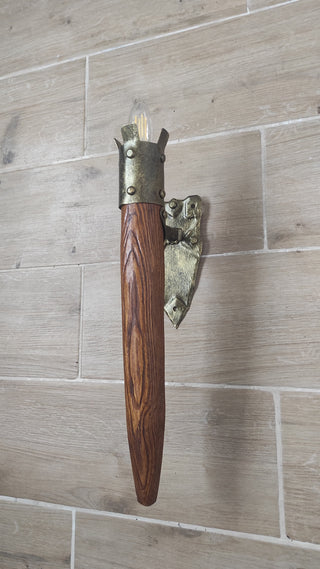 Viking lantern Wall Light Sconce torch