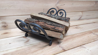 Firewood storage basket, Firewood rack, Firewood basket, Metal basket for firewood, Fireplace basket, Storage basket, Wrought iron baskets