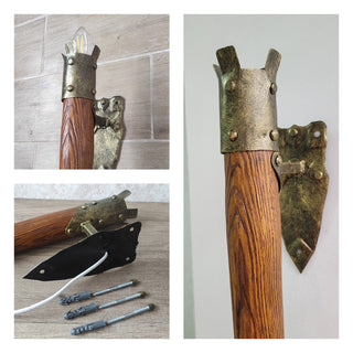 Viking lantern Wall Light Sconce torch