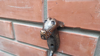 Wrought Iron Dog Toilet Paper Holder: Unique Bathroom Decor