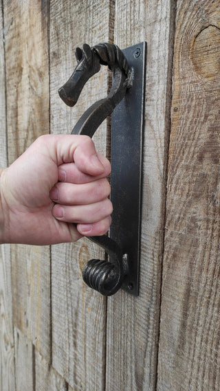 Barn Door Handle Horse. Door handle for the stable.