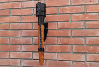 Forged Medieval Torch Wall Sconce: Viking Style Light Fixture