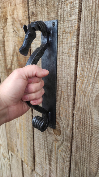 Barn Door Handle Horse. Door handle for the stable.