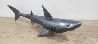 Shark figurine, Shark statuette, Fish figurine