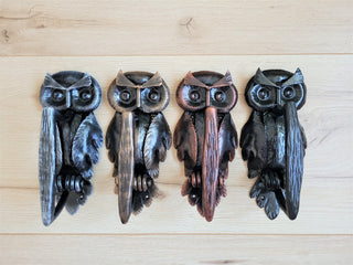 Owl Barn door handle, Animal door pulls, Farmhouse door decor, Bird door handles