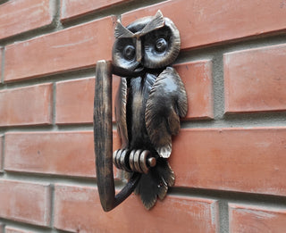 Owl Barn door handle, Animal door pulls, Farmhouse door decor, Bird door handles