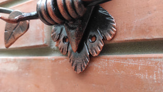 Handmade Metal Owl Key Holder: Rustic Wall Hooks, Home Decor