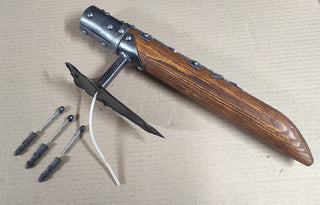 Hand Forged Viking Torch Sconce: Medieval Wall Light