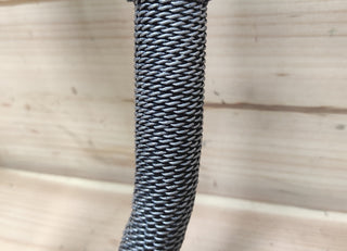 Forged Iron Axe Door Handle: Viking Barn Door Pull