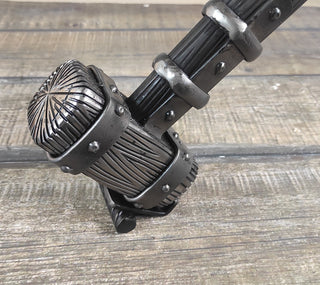 Hand Forged Wrought Iron Viking Hammer: Decorative Thor Hammer