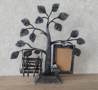 Family Tree Symbol Metal Sign, Photo frame, Home decor, New Home Gift