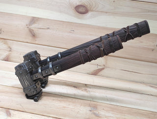 Hand Forged Wrought Iron Viking Hammer: Decorative Thor Hammer