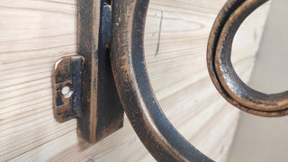 Wrought Iron Wall Bracket: Bronze Pendant Light Hook, Plant Pot Hanger