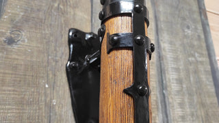 Hand Forged Medieval Wall Light: Viking Sconce Torch