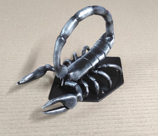 Scorpion Door Handle, Unique handcrafted door handle, Unusual door decor, Barn Door Handle, Iron Door Pull