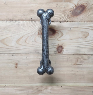 Door handle dog bone, barn door handle, door handle, metal handle, hand forged handle