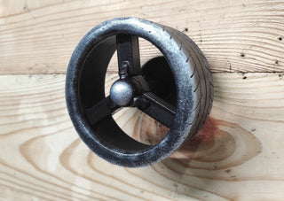 Wheel Door Handle: Metal Transport Decor, Boys Bedroom