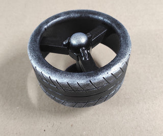 Wheel Door Handle: Metal Transport Decor, Boys Bedroom