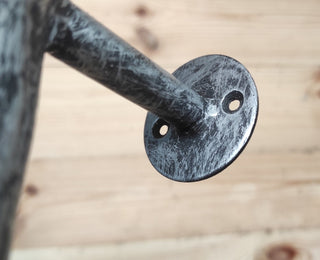 Hand Forged Dog Bone Door Handle: Metal Barn Door Hardware