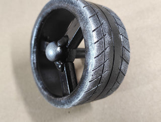 Wheel Door Handle: Metal Transport Decor, Boys Bedroom